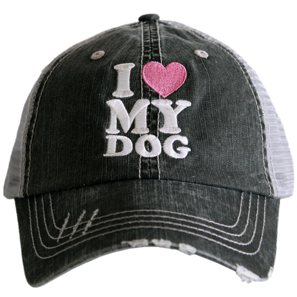 I Love My Dog Wholesale Trucker Hats