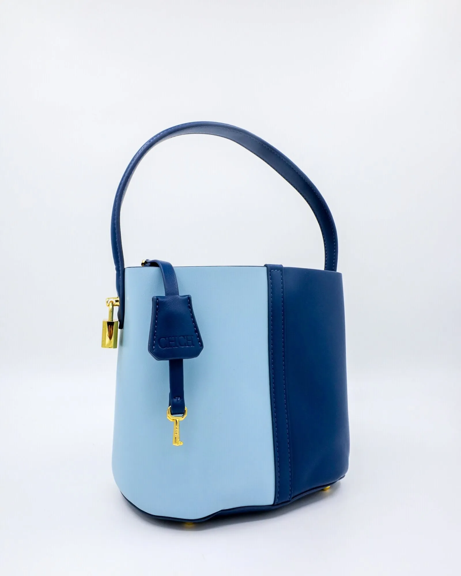 LANA bag (navy and light blue)