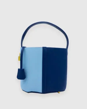 LANA bag (navy and light blue)