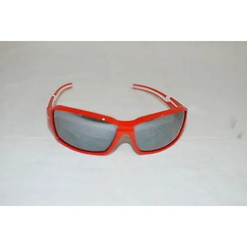 Lazer Xenon X1 Sunglasses Red Frame w/ Smoke Lens Blocks 100% UVA and UVB Rays