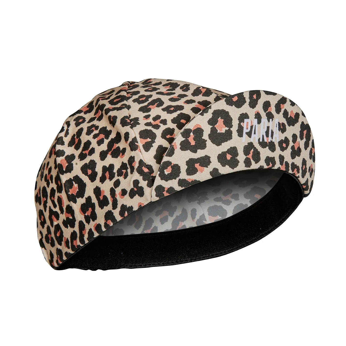 Leopard Print Cycling Cap