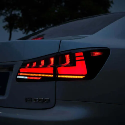 Lexus IS250 IS350 ISF 2006-2013 RGB V2 Taillights Color Changing App Controlled