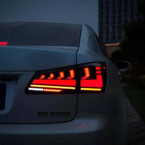 Lexus IS250 IS350 ISF 2006-2013 RGB V2 Taillights Color Changing App Controlled