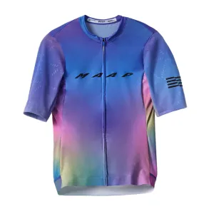 MAAP Women's Blurred Out Pro Hex Jersey 2.0 - Blue Mix