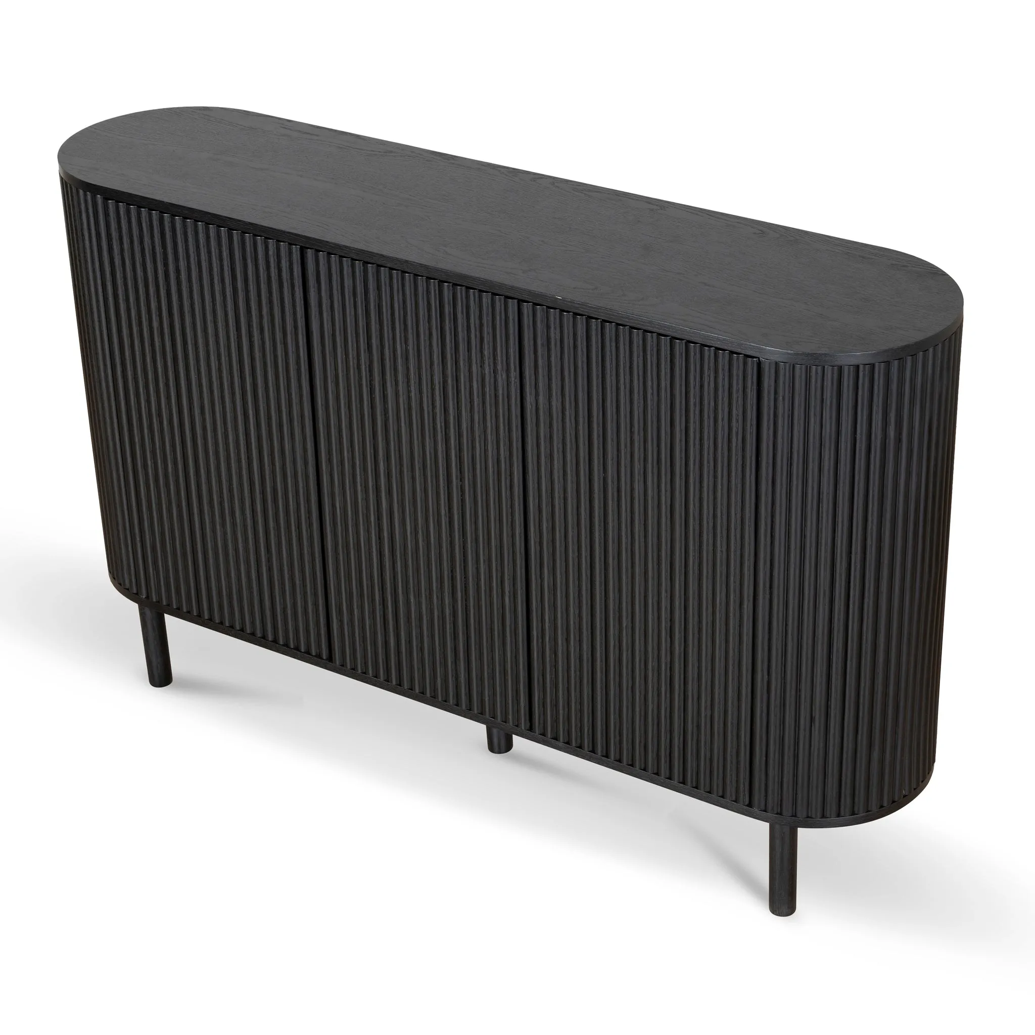 Melita 1.6m Sideboard Unit - Full Black