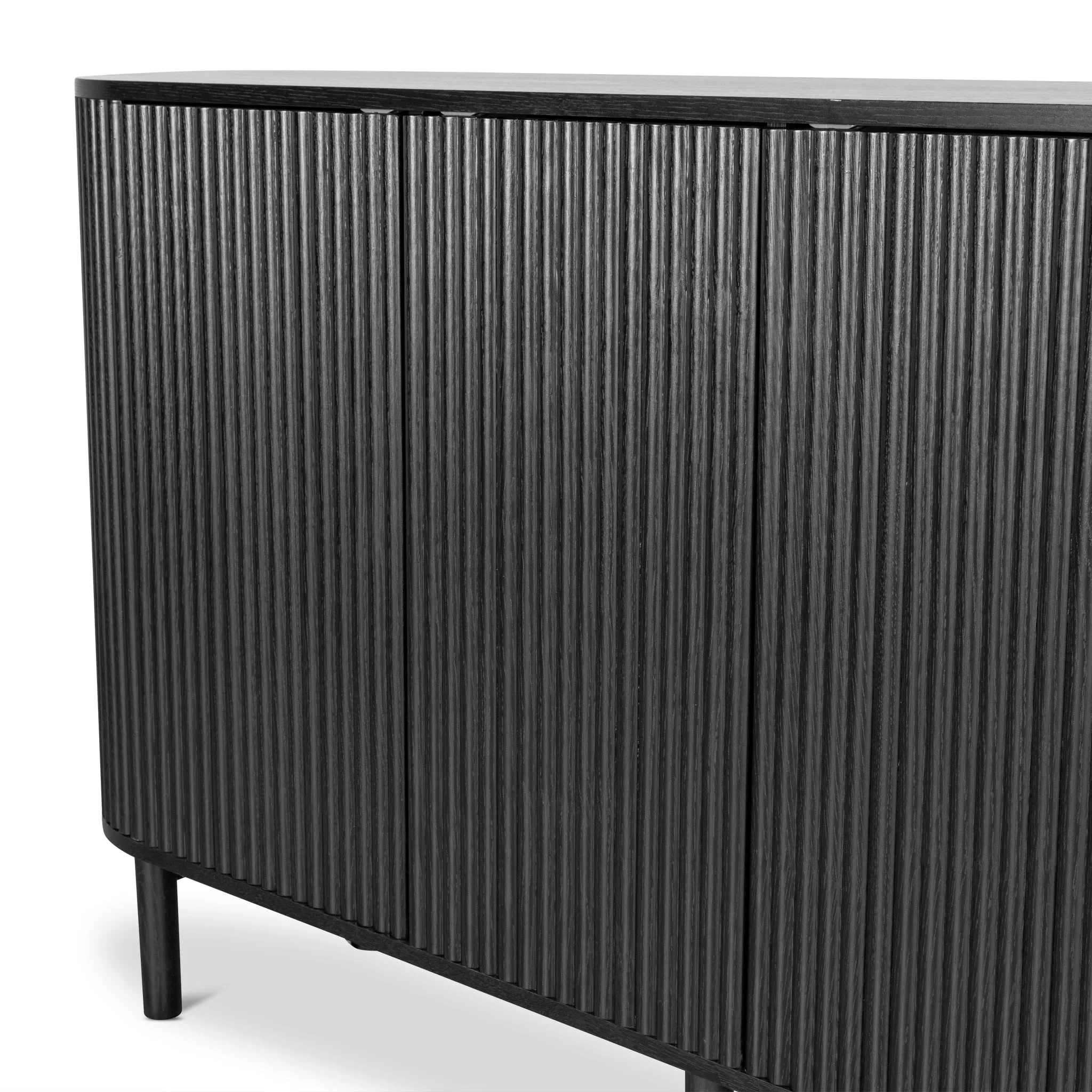 Melita 1.6m Sideboard Unit - Full Black