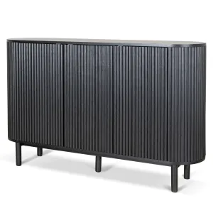 Melita 1.6m Sideboard Unit - Full Black