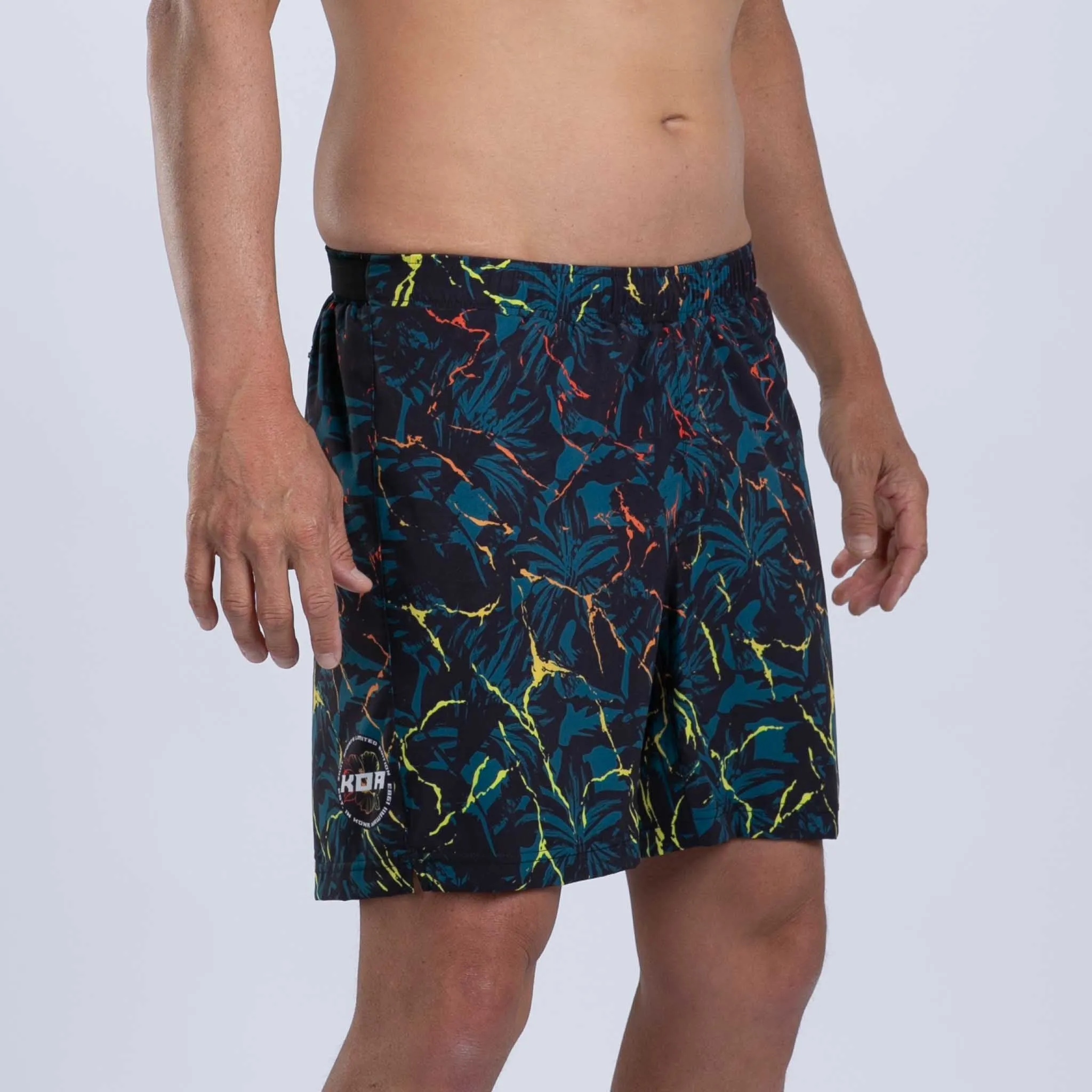 Mens LTD Run 7 Inch Short - Koa