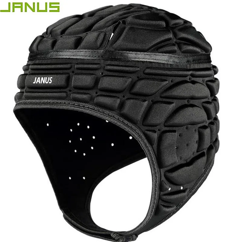 Men's Pressional Football Soccer Goalkeeper Helmet Kids Rugby Scrum Cap Headguard Goalie Roller Child Hat Head Protector