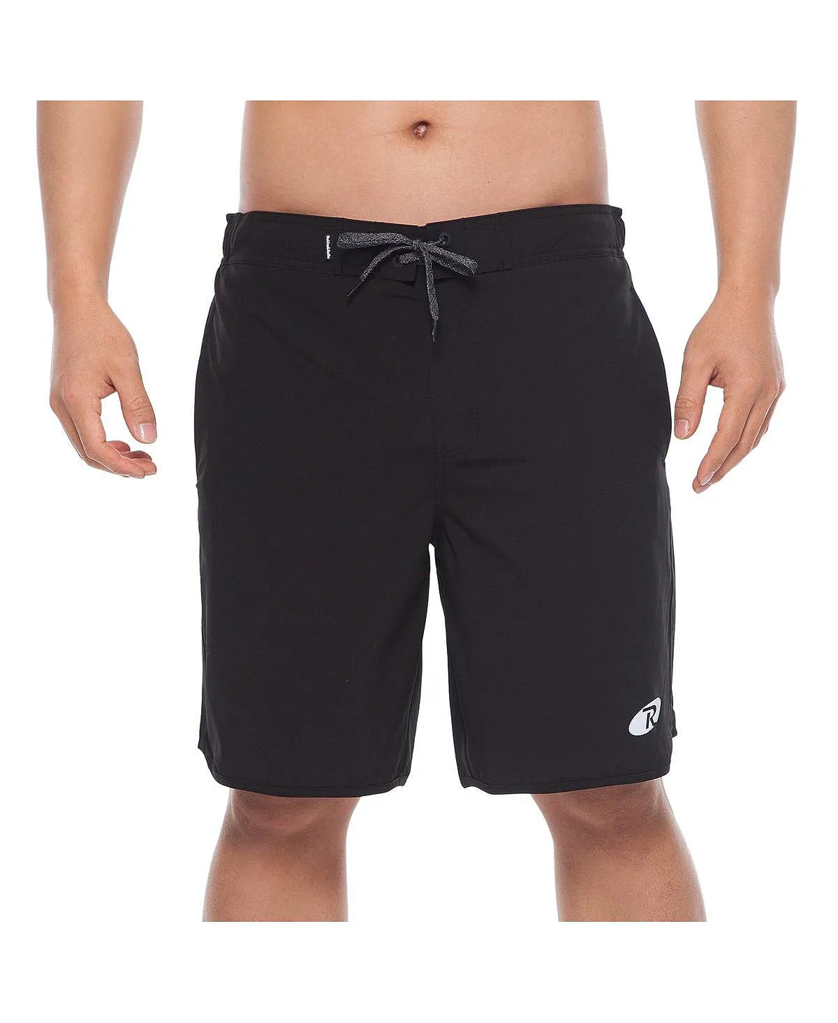 Men's swimming trunks 9 inches with elastic mesh lining, size up to 2XL Rokka&Rolla