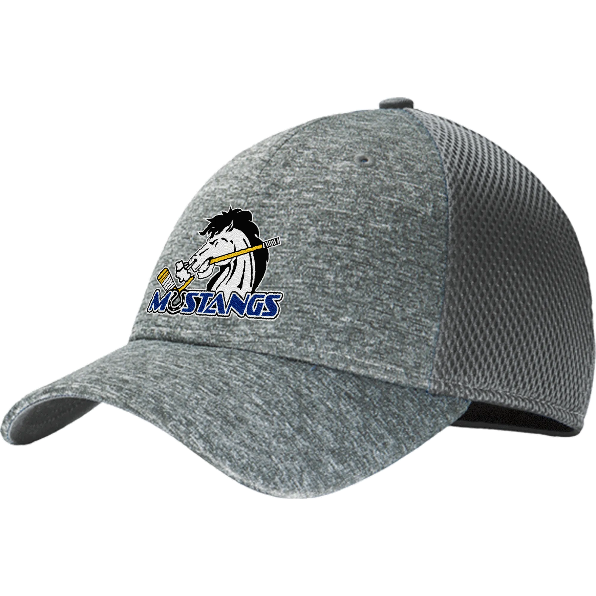 Mid-State Mustangs New Era Shadow Stretch Mesh Cap