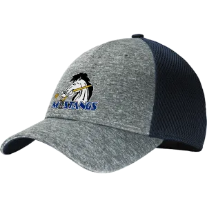 Mid-State Mustangs New Era Shadow Stretch Mesh Cap