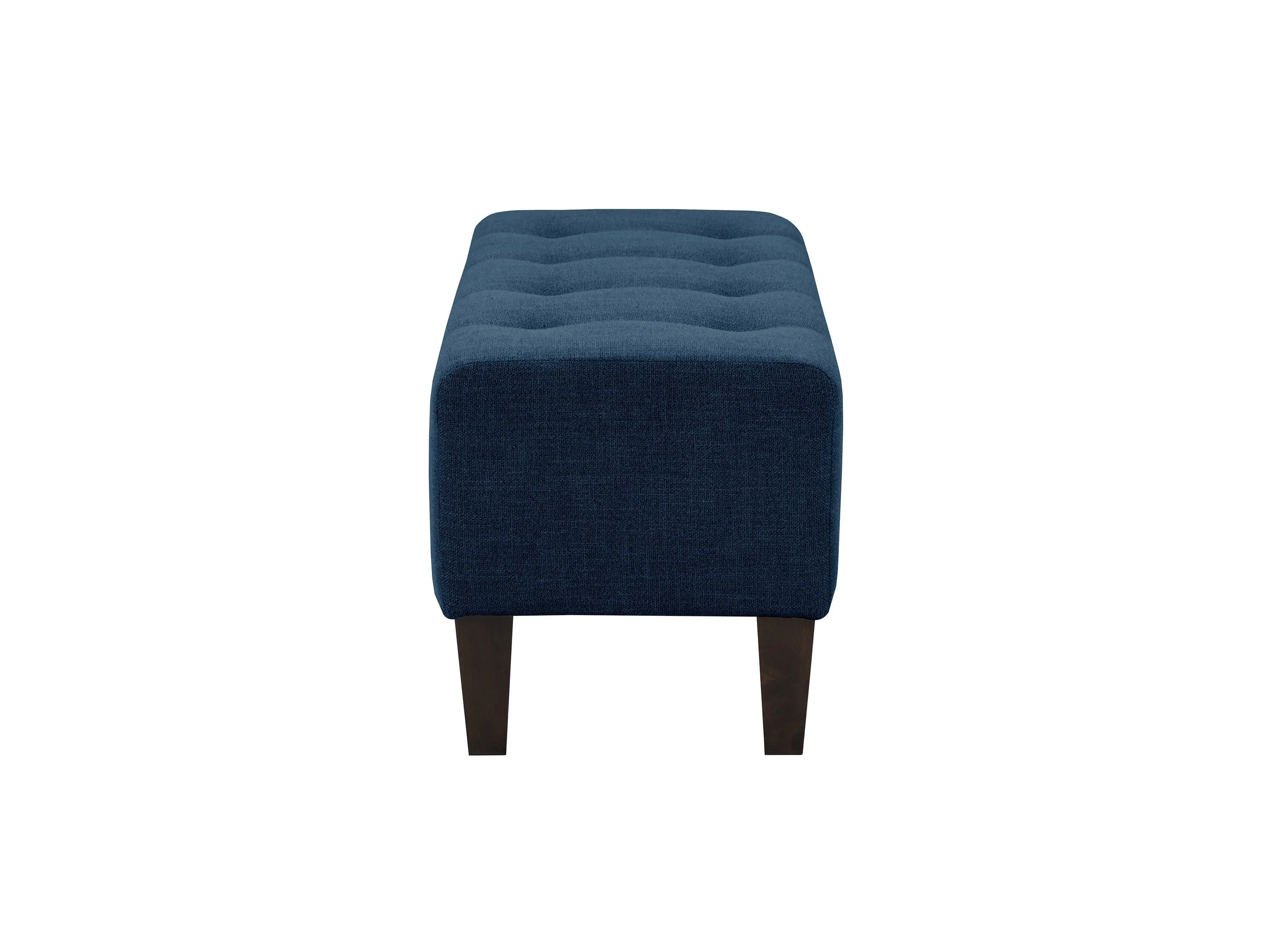 Navy Blue Accent Bench