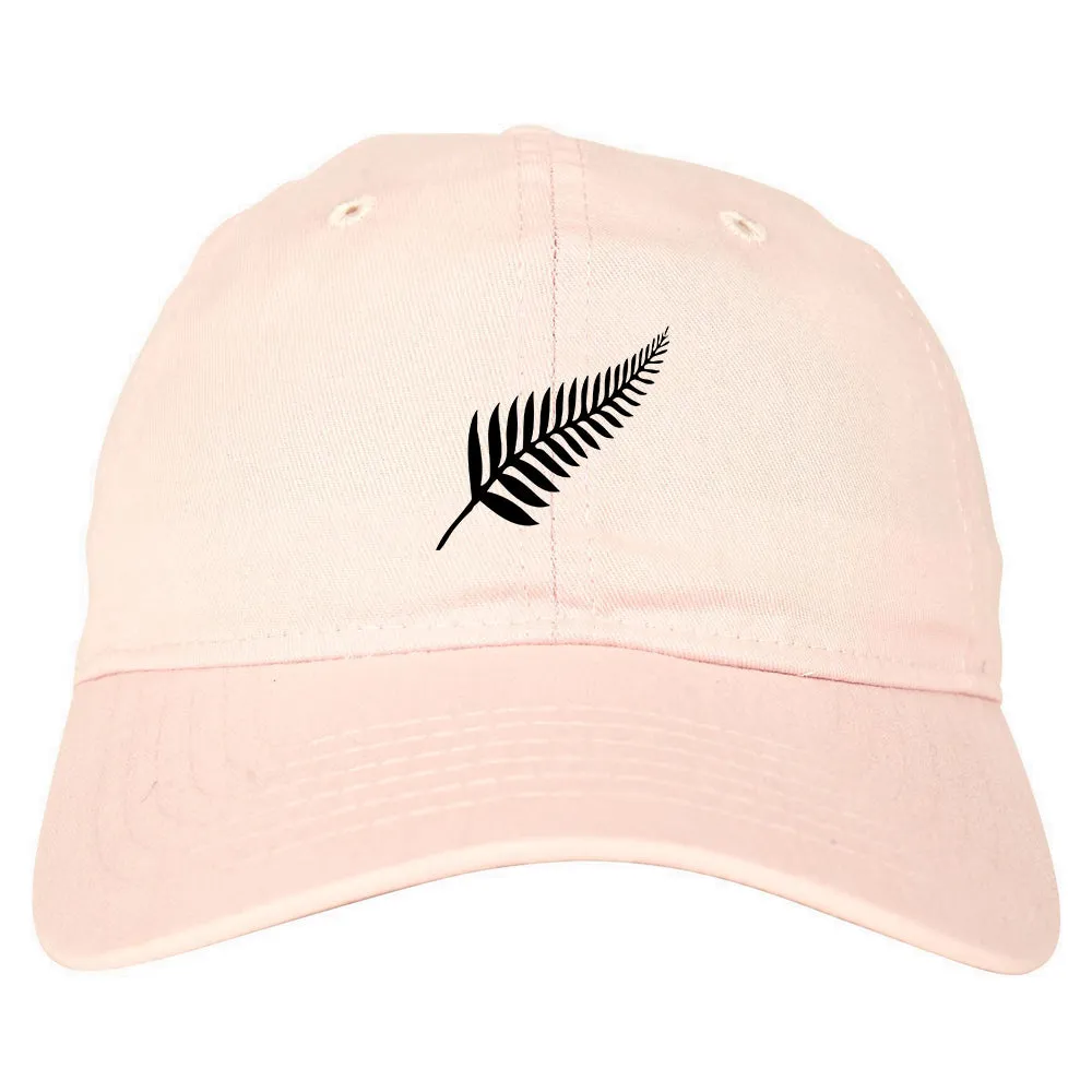 New Zealand Pride Silver Fern Rugby Chest Mens Dad Hat