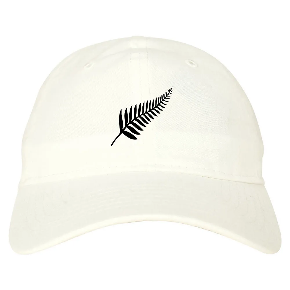 New Zealand Pride Silver Fern Rugby Chest Mens Dad Hat