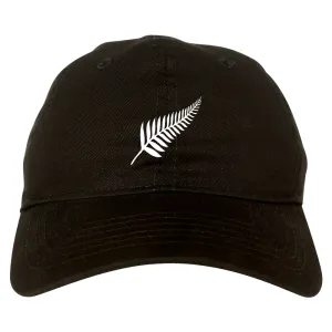 New Zealand Pride Silver Fern Rugby Chest Mens Dad Hat