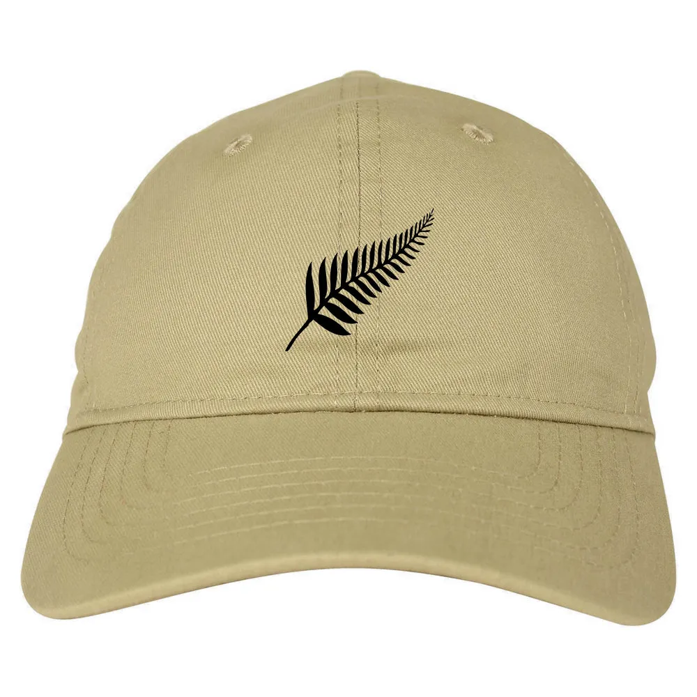 New Zealand Pride Silver Fern Rugby Chest Mens Dad Hat