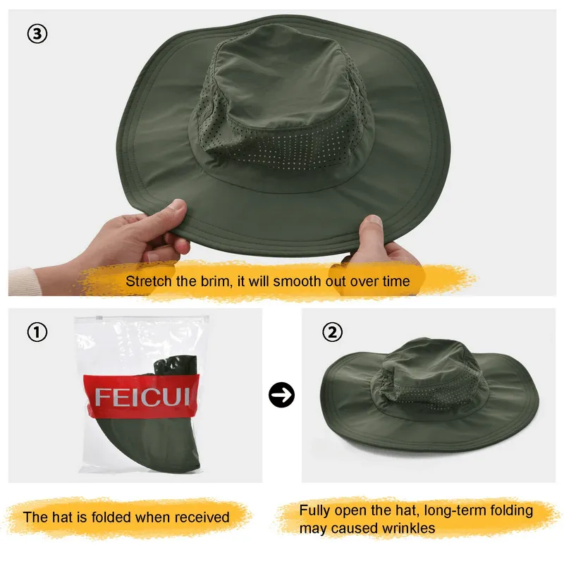 Outdoor Breathable Sun Hat for Men and Women for Camping - SF0176