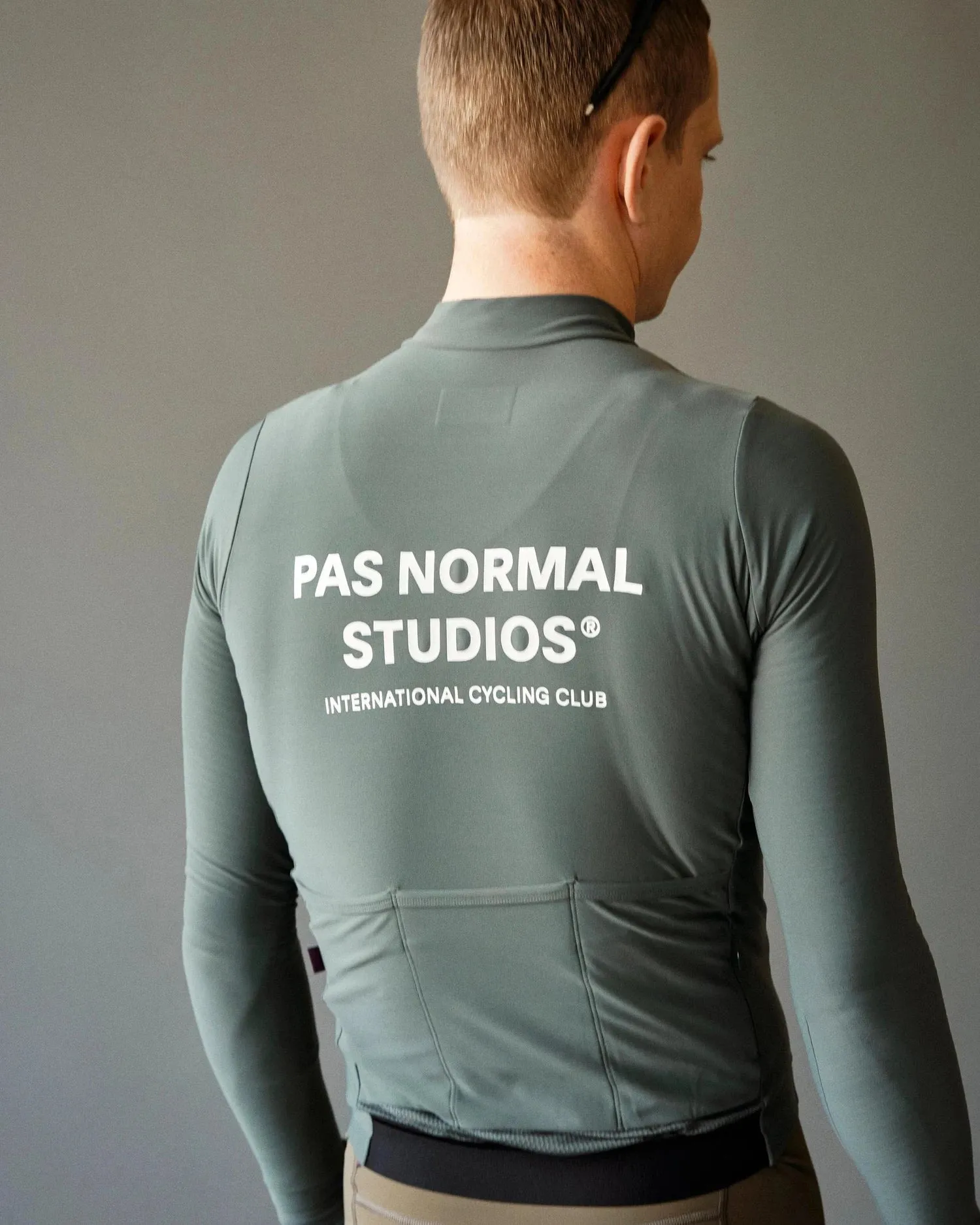 PAS NORMAL STUDIOS Mechanism Long Sleeve Jersey - Dark Moss