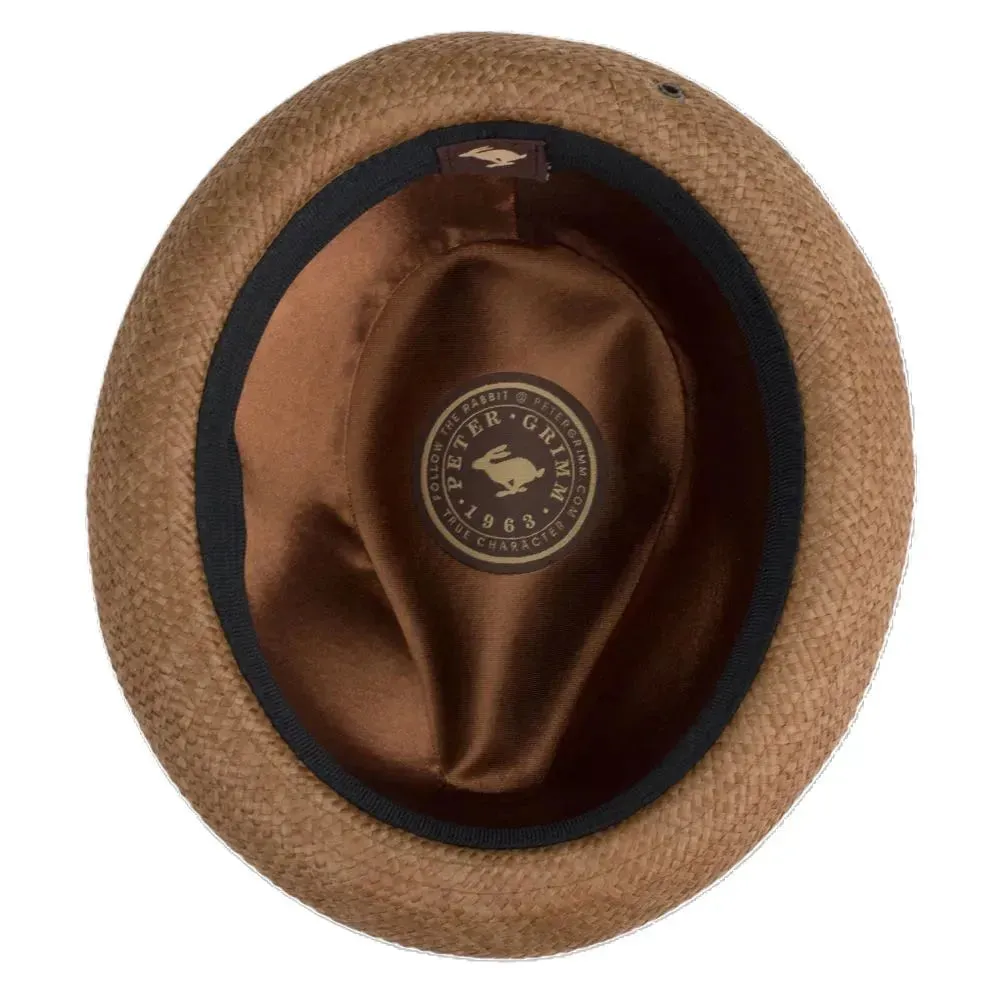 Peter Grimm Deppo - Straw Fedora Hat