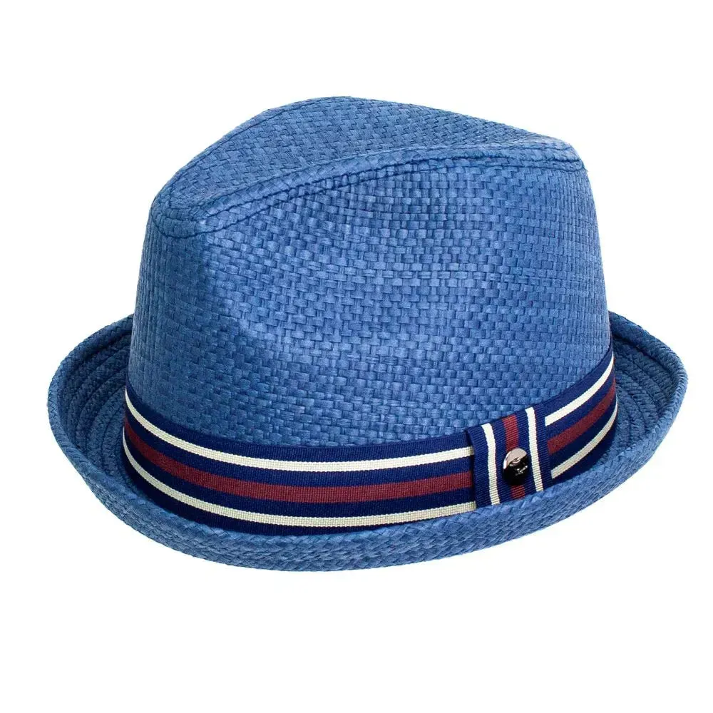 Peter Grimm Deppo - Straw Fedora Hat