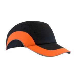 PIP HardCap A1  282-ABR170-18 Baseball Style Bump Cap, Hi-Vis Orange, One Size, Case of 20