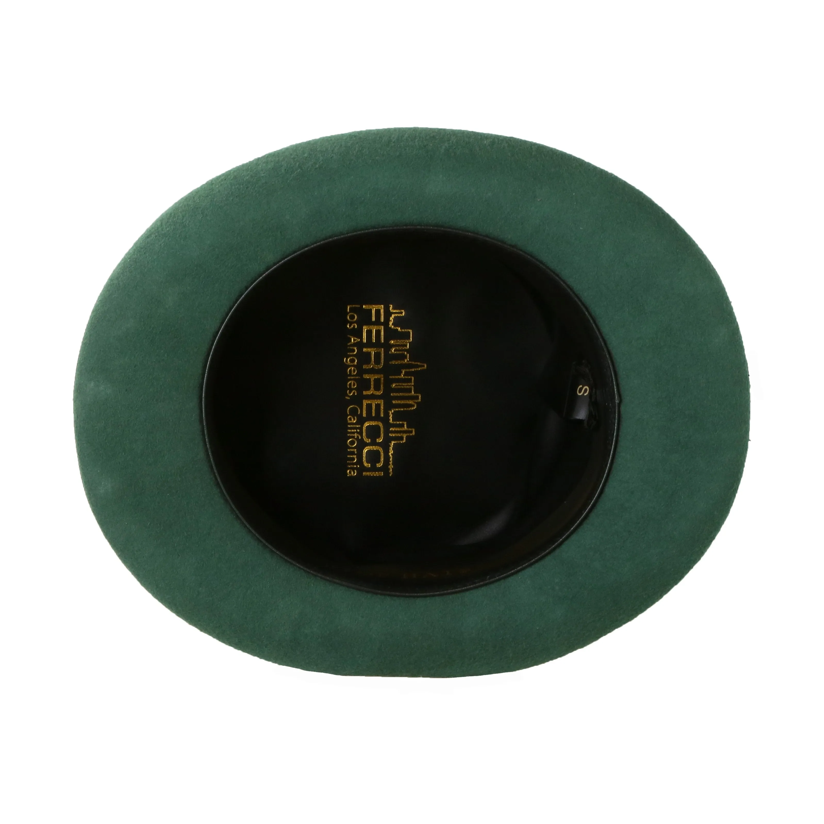 Premium Wool Hunter Green Top Hat