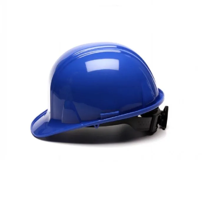 Pyramex SL Series  HP14060 Cap Style Hard Hat 4 Point Snap Lock Suspension, Blue, One Size, 1 Each