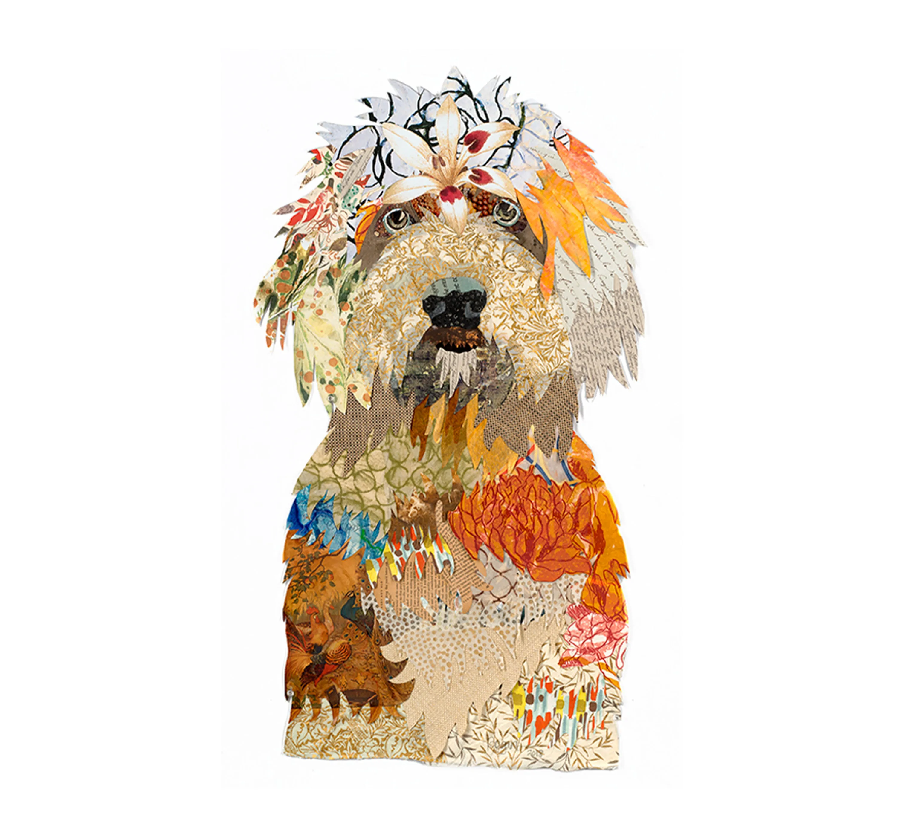 "Golden Doodle" Archival Print