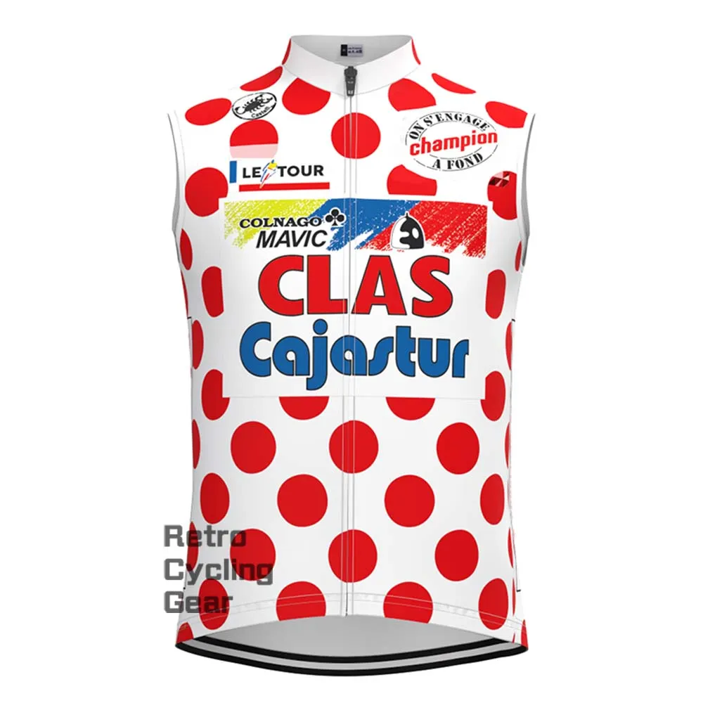 Red dot CLAS Retro Short Sleeve Cycling Kits