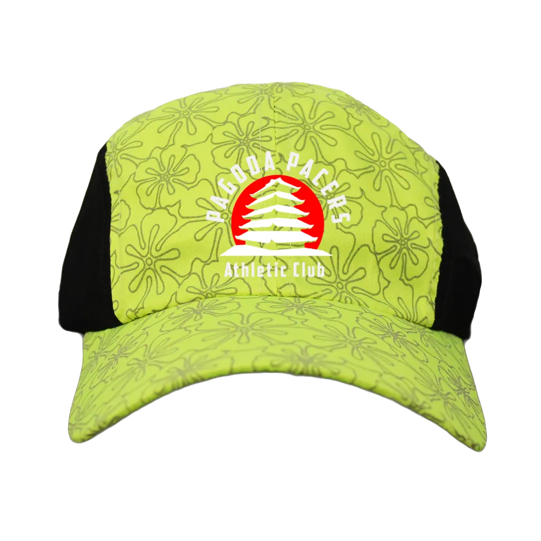 Reflective 4-panel Adjustable Hat - Pagoda Pacers