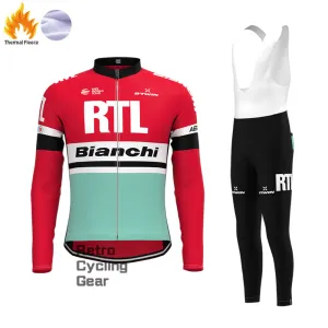 RTL Bianchi Fleece Long Cycling Kits