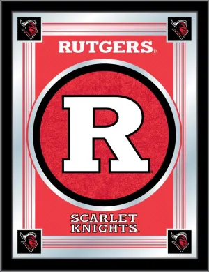 Rutgers Scarlet Knights Holland Bar Stool Co. Collector Logo Mirror (17" x 22")