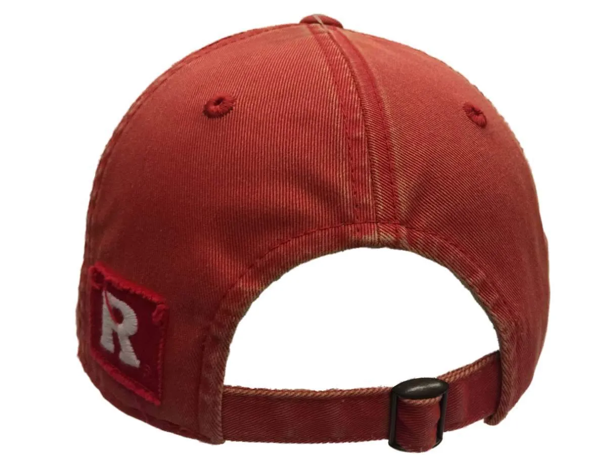 Rutgers Scarlet Knights TOW Vintage Red Park Style Adj. Slouch Relax Hat Cap