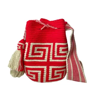 Scarlet Crush Bags | Medium Size Red Boho Chic Purse