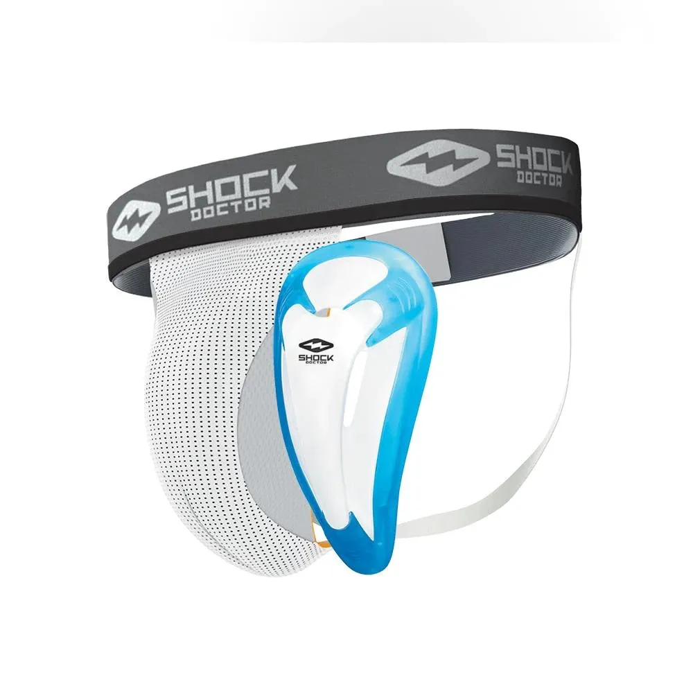 Shock Doctor Power Supporter with Bio Flex Cup - Boys