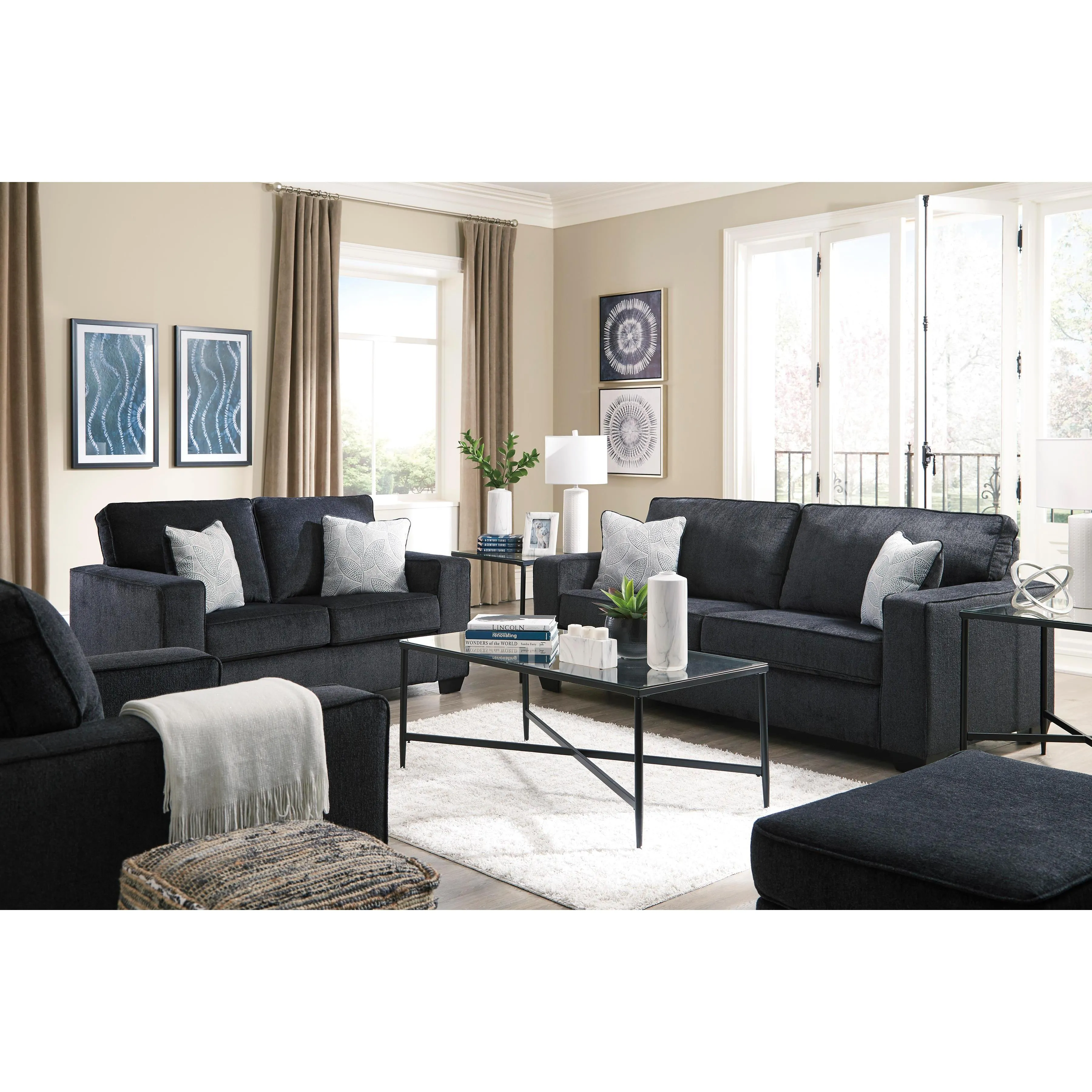 Signature Design by Ashley Altari 87213U8 4 pc Living Room Set