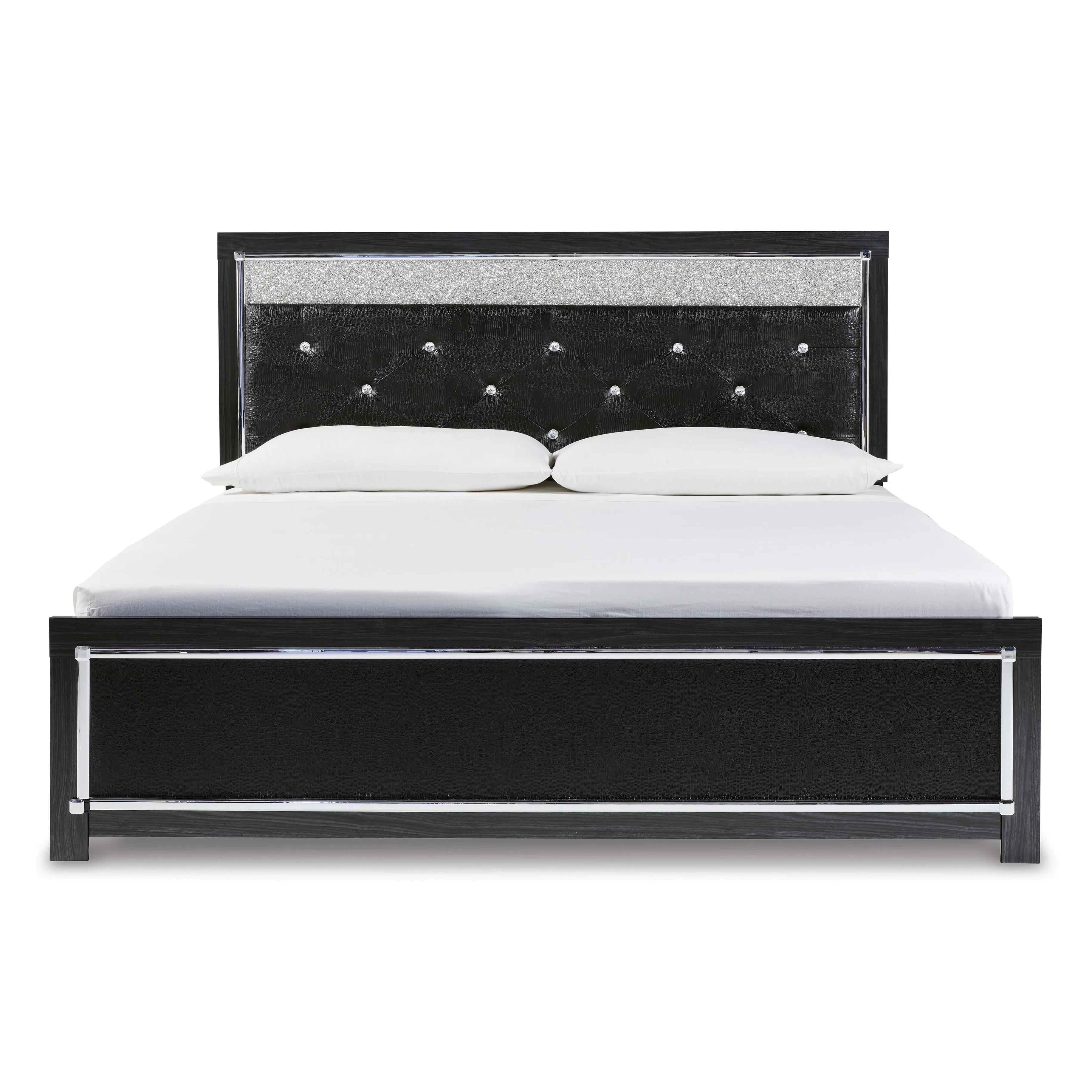 Signature Design by Ashley Kaydell King Upholstered Panel Bed B1420-158/B1420-56/B1420-97