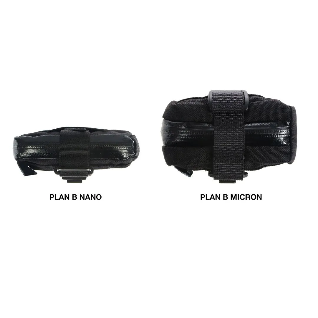 Skin Grows Back - Plan B Nano Saddle Bag Black