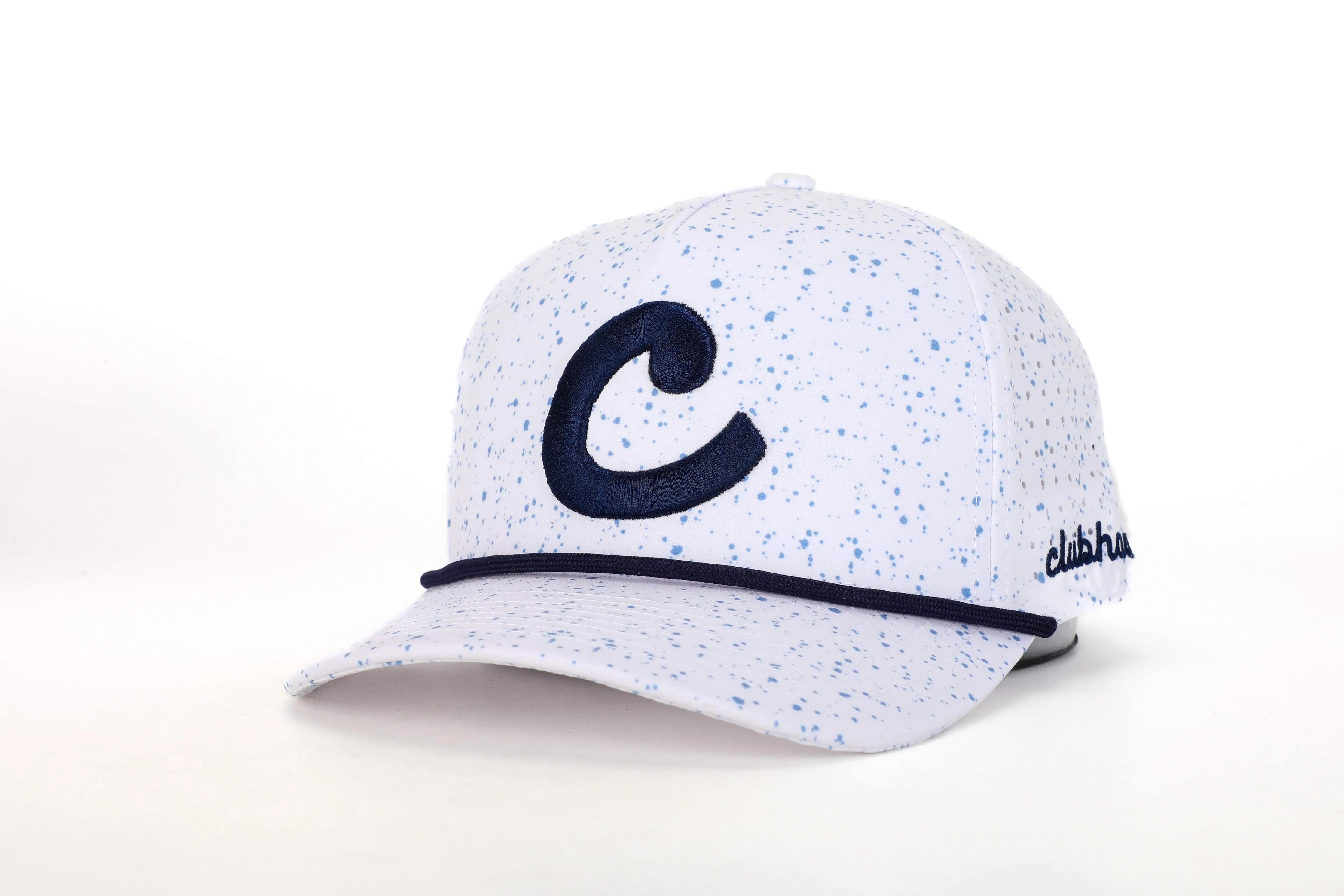 Splatter Rope Golf Hat | The Blues