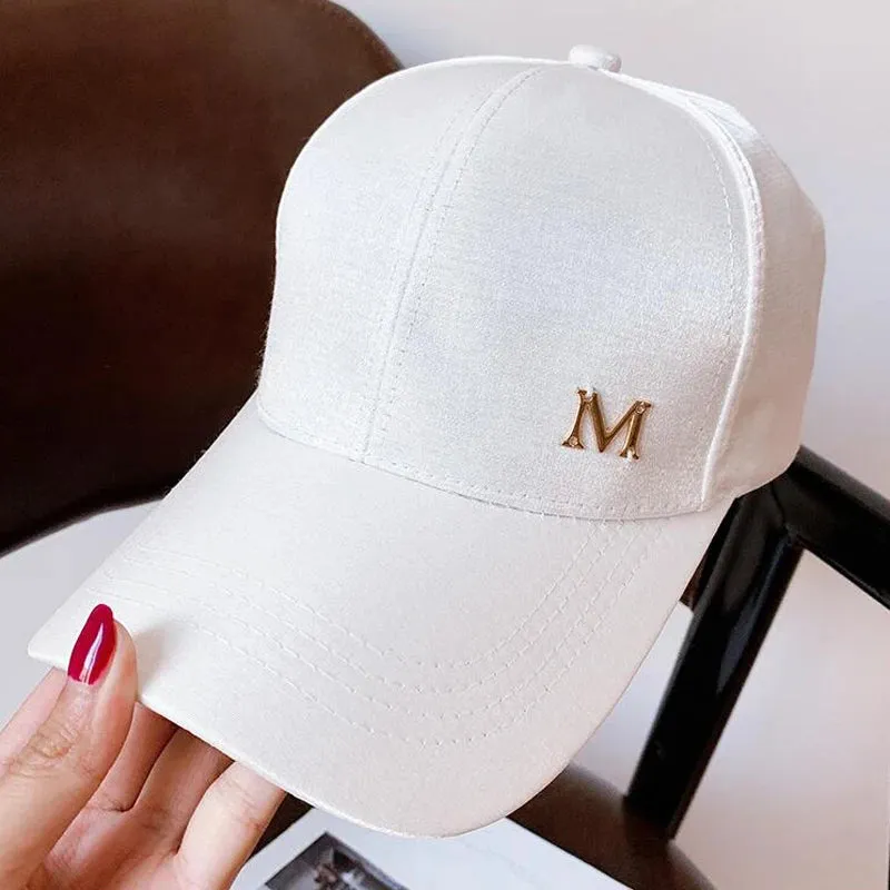 Spring Summer Unisex Fashion Versatile High Quality Snapback Flat Bill Baseball Cap Hip Hop Hap For Men And Women