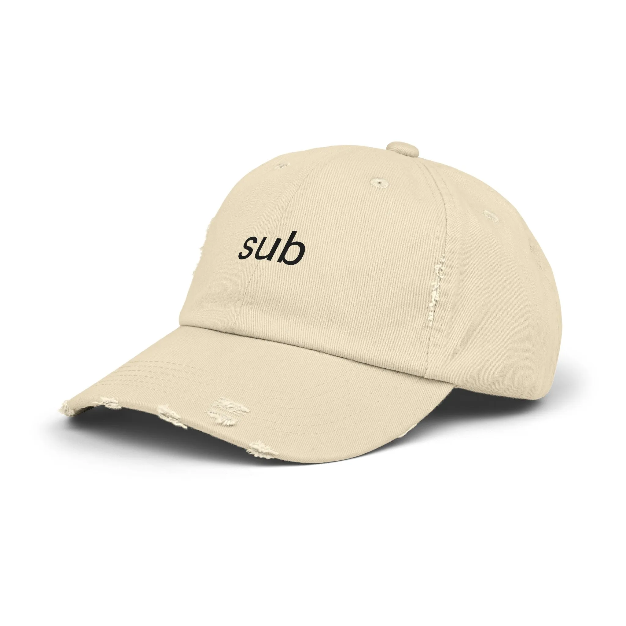 SUB Distressed Cap in 6 colors