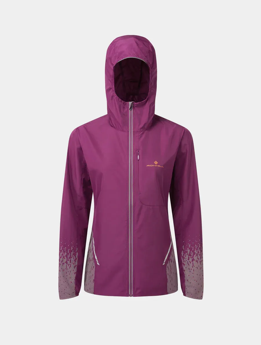 Tech Reflect Jacket Wms | Blackcurrant/Reflect