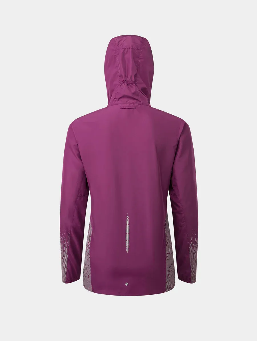 Tech Reflect Jacket Wms | Blackcurrant/Reflect