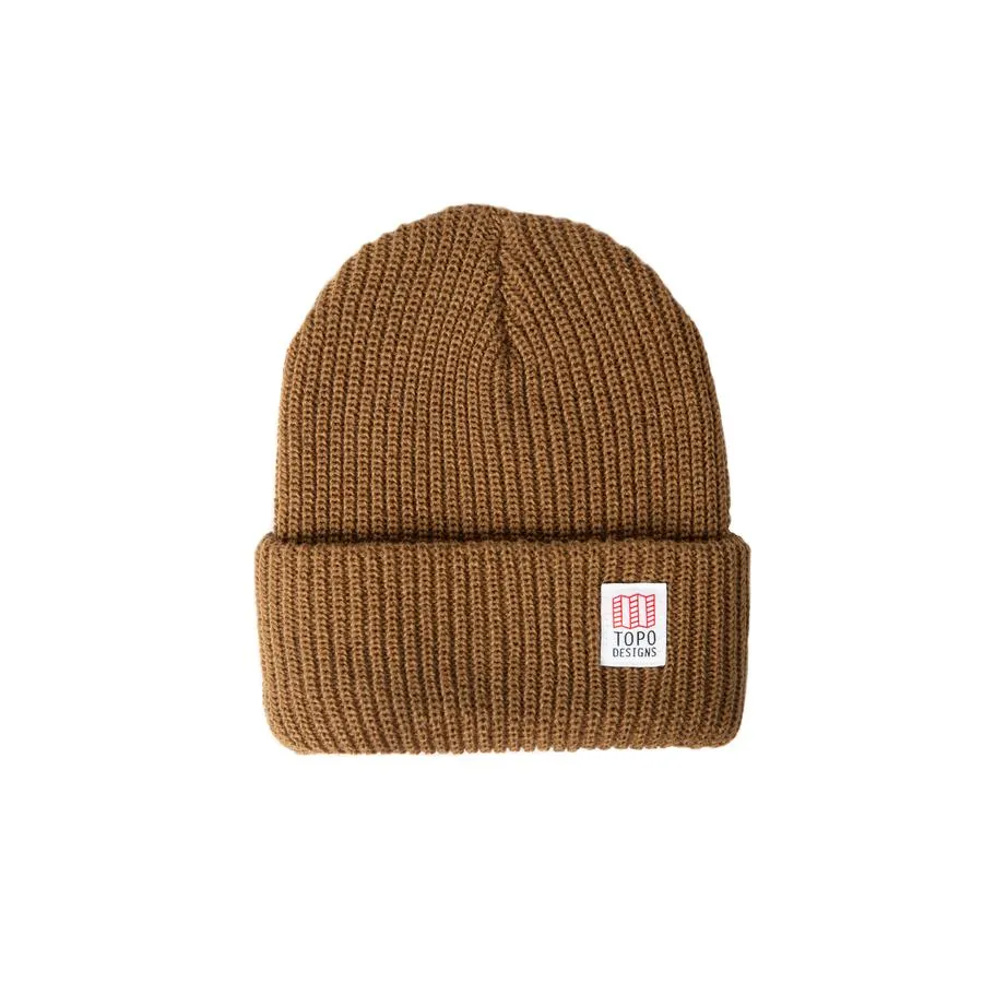 Topo Designs Watch Cap Beanie - Coyote