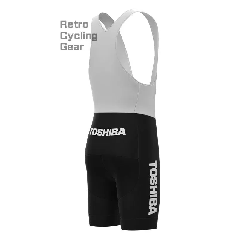 Toshiba Stripes Retro Cycling Shorts