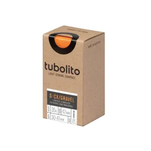 TUBOLITO S TUBO CX/GRAVEL ALL TUBE 700C X 30 47 MM  - Orange