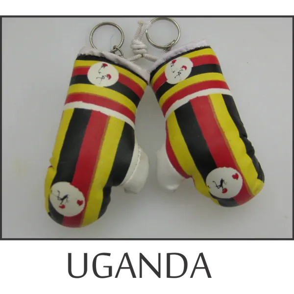 Uganda Mini Boxing Glove