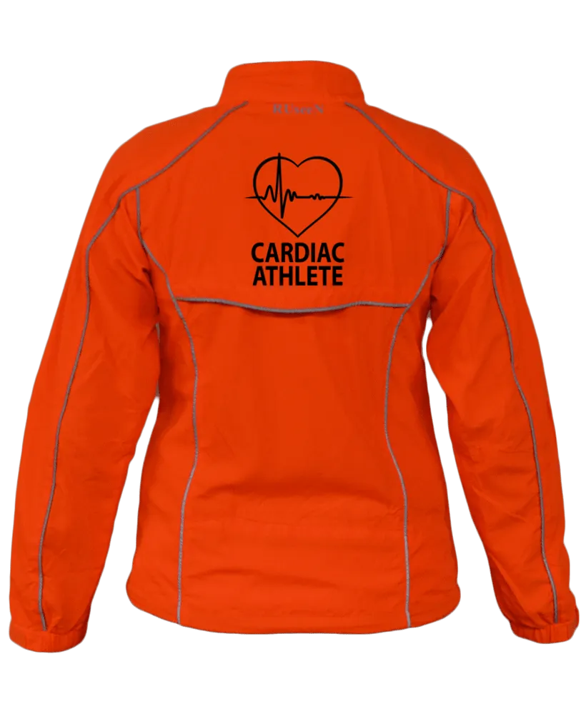 Women's Reflective 360 Windbreaker - Cardiac Athlete