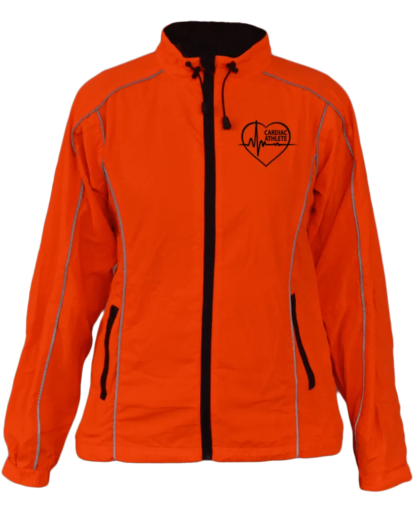 Women's Reflective 360 Windbreaker - Cardiac Athlete